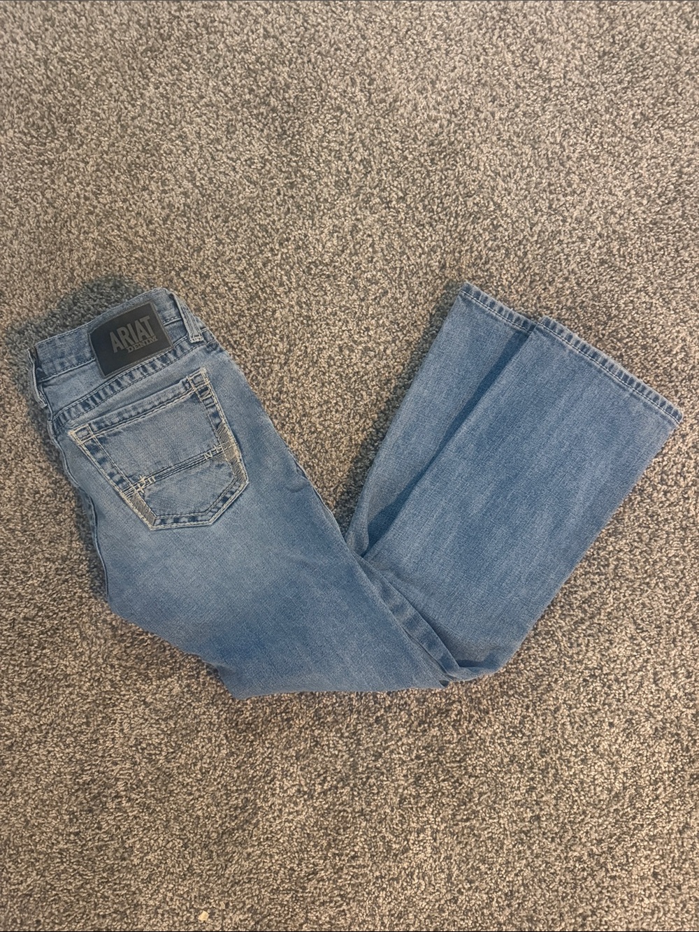 Ariat Men's Light Wash Bootcut Jeans 29/30
